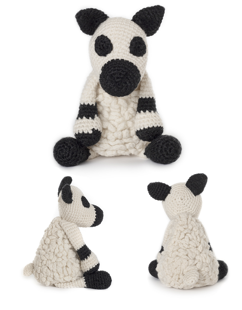 toft ed's animal deborah the kerry hill sheep amigurumi crochet